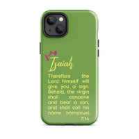 iPhone Case - Isaiah 7:34