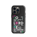 iPhone Case - Joshua 1:9