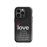 iPhone case - 1 Corinthians 13:4