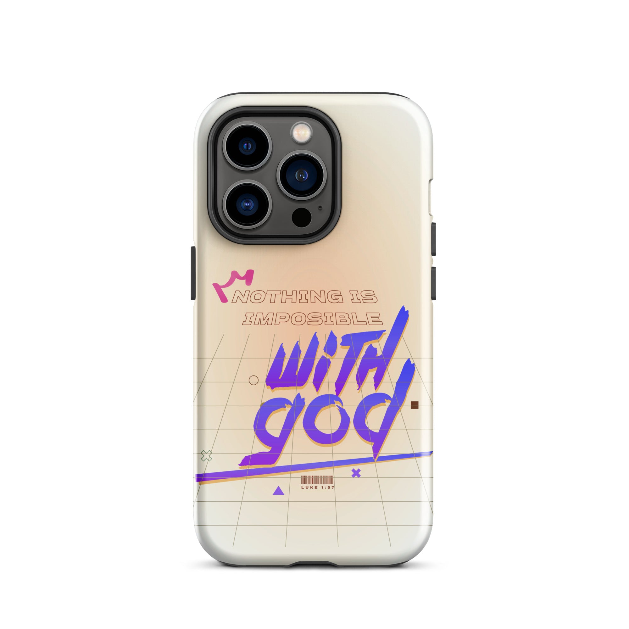 iPhone Case - Luke 1:37