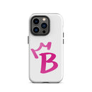 iPhone Case White - Letter B