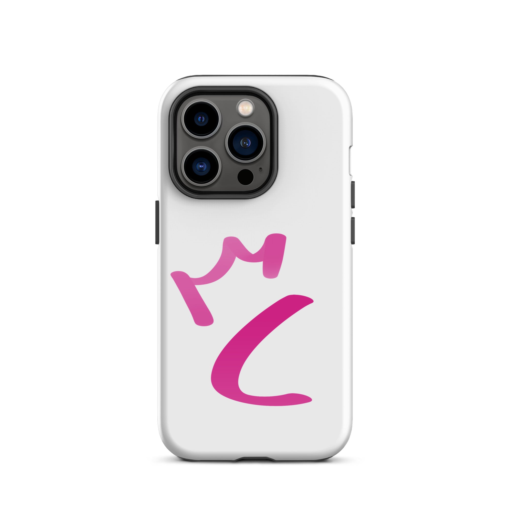 iPhone Case White - Letter C