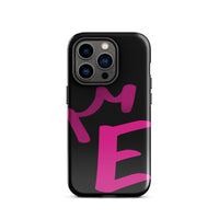 iPhone Case Black - Letter E