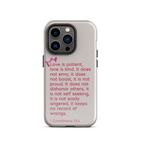 iPhone Case - 1 Corinthians 13:4