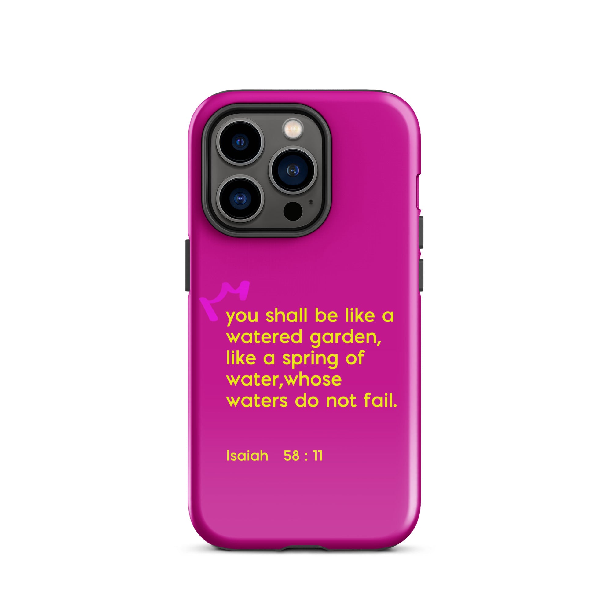 iPhone Case - Isaiah 58:11