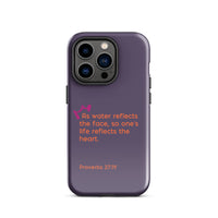 iPhone Case - Proverbs 27:19