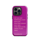 iPhone Case - Proverbs 3:3