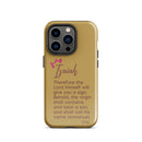 iPhone Case - Isaiah 7:34