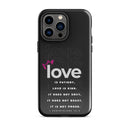 iPhone case - 1 Corinthians 13:4