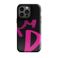 iPhone Case Black - Letter D