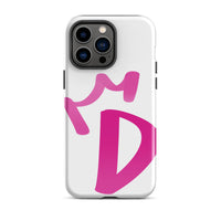 iPhone Case White - Letter D