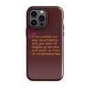 iPhone Case - 1 John 1:9