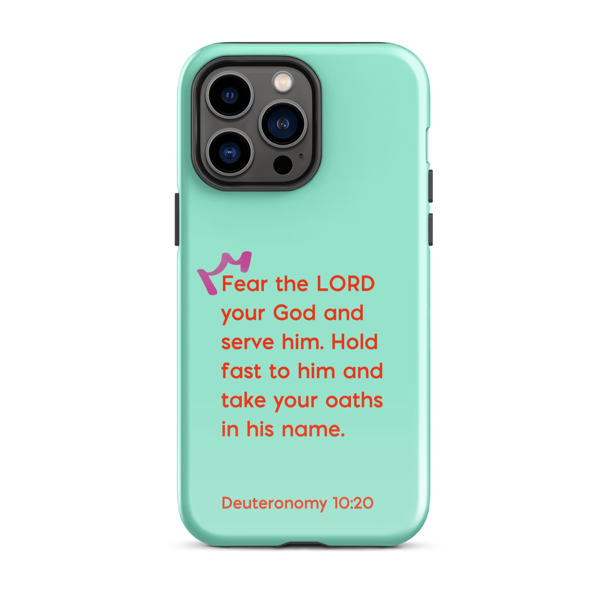 iPhone Case - Deuteronomy 10:20