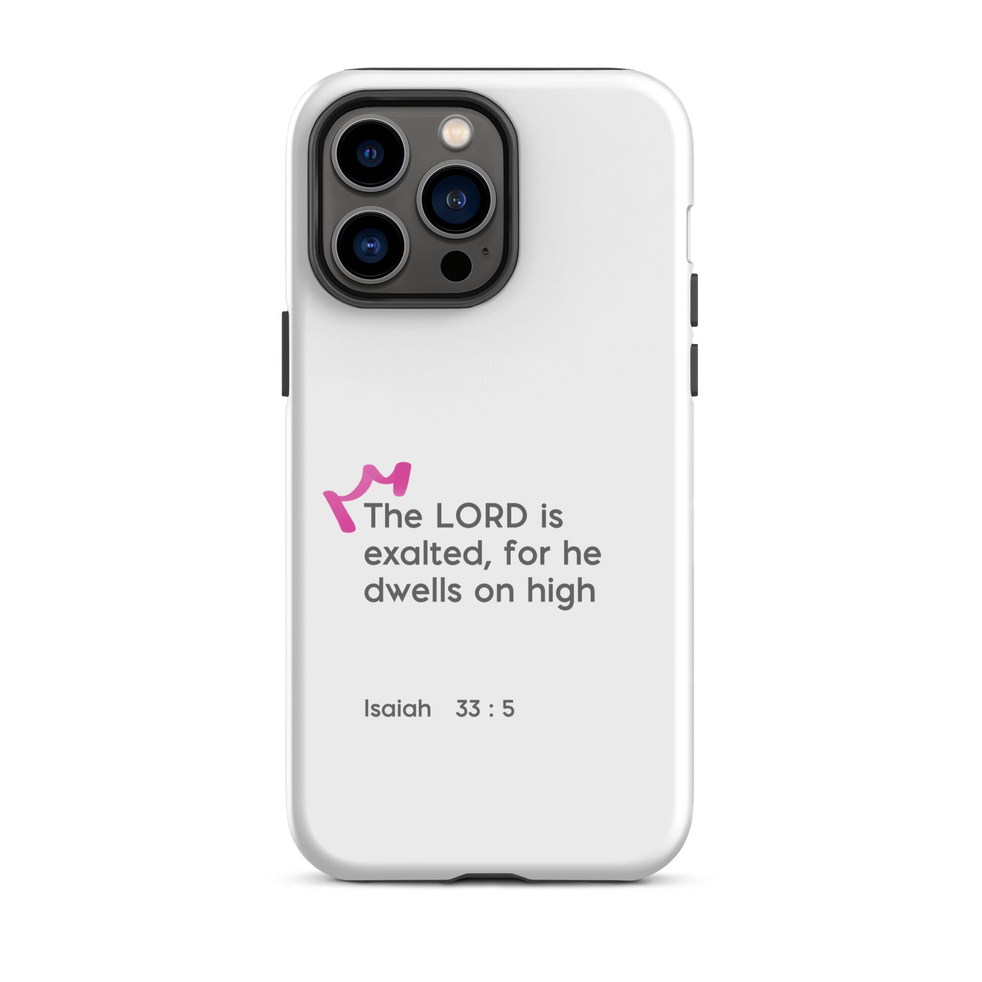 iPhone Case - Isaiah 33:5