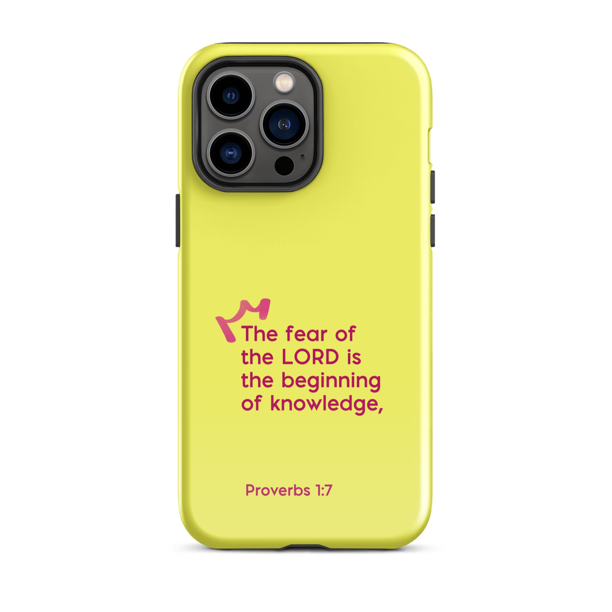 iPhone Case - Proverbs 1:7