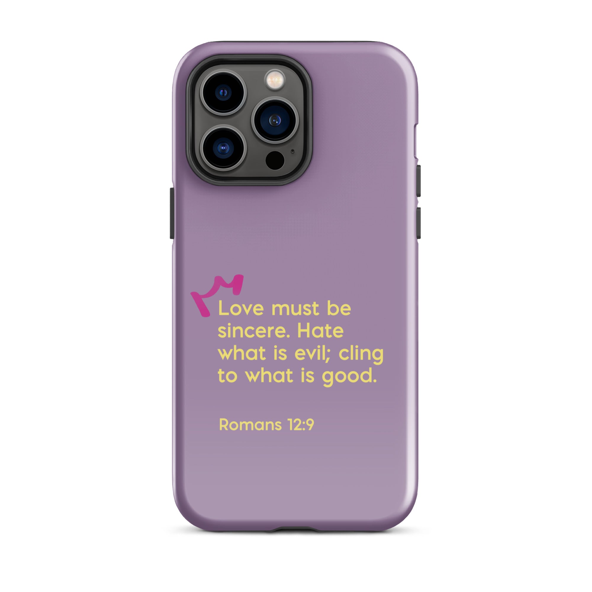 iPhone Case - Romans 12:9