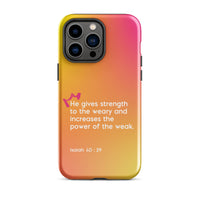 iPhone Case - Isaiah 40:29