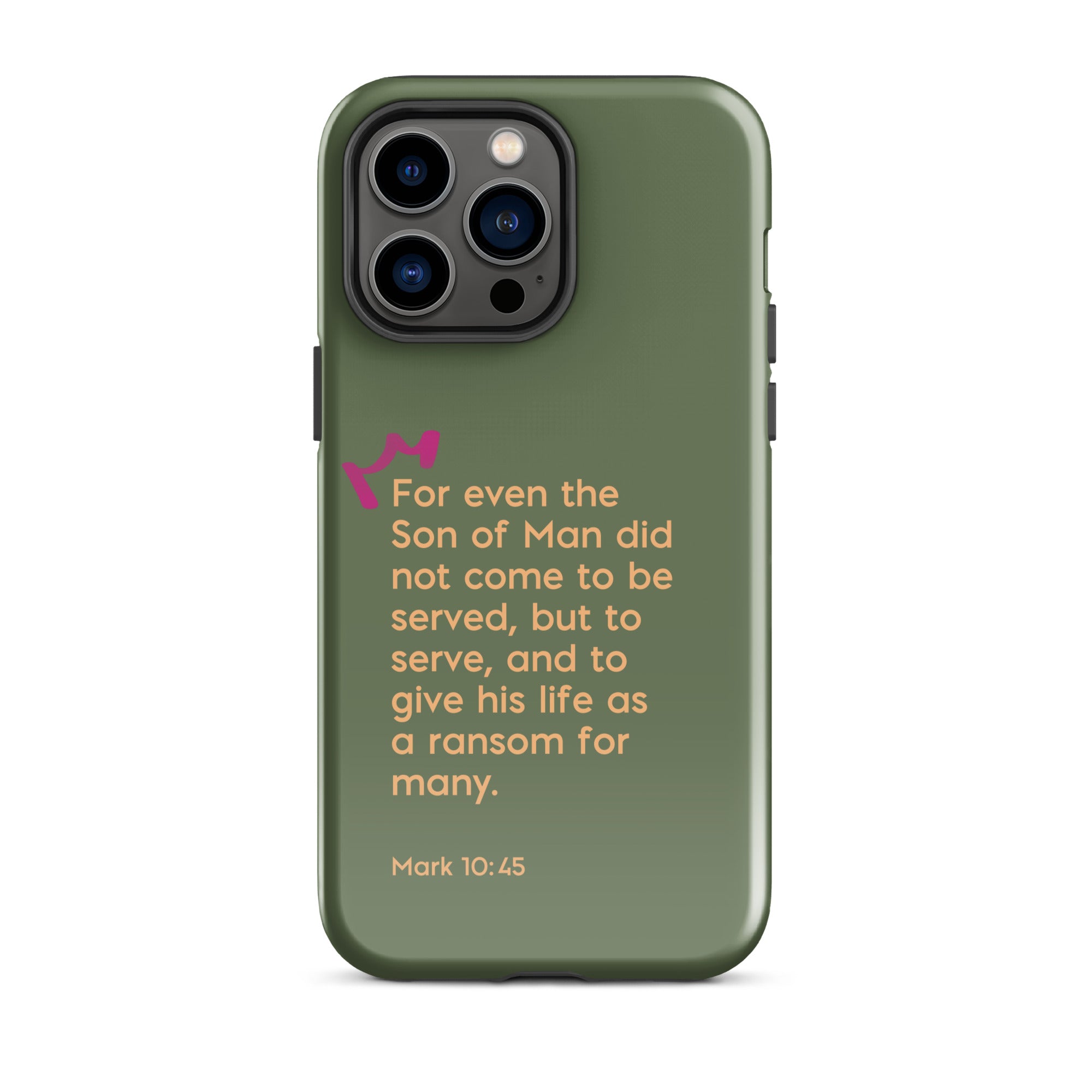 iPhone Case - Mark 18:45