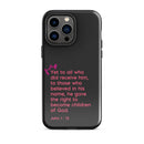 iPhone Case - John 1:12