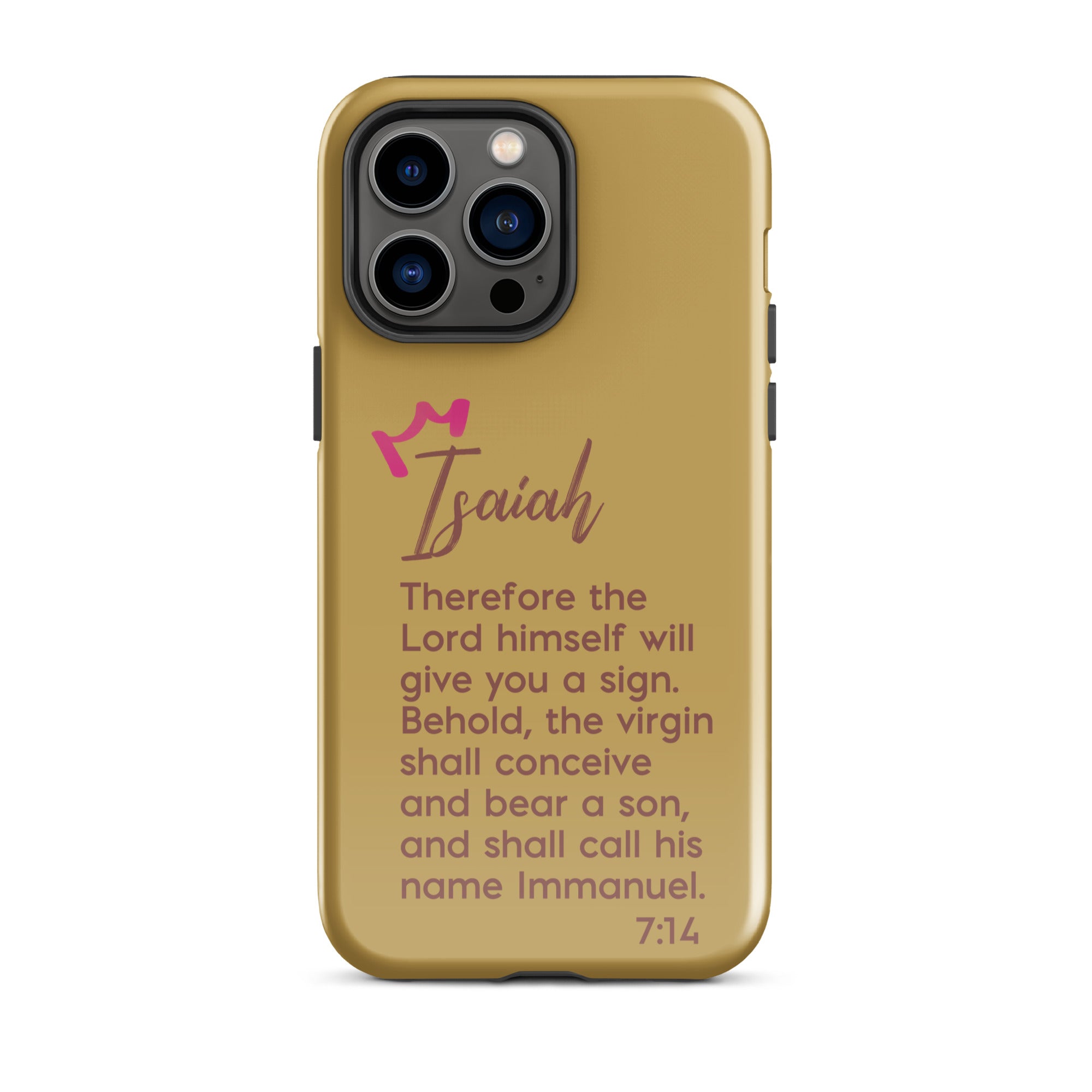 iPhone Case - Isaiah 7:34