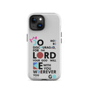 iPhone Case - Joshua 1:9