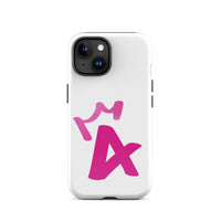 iPhone Case White - Letter A