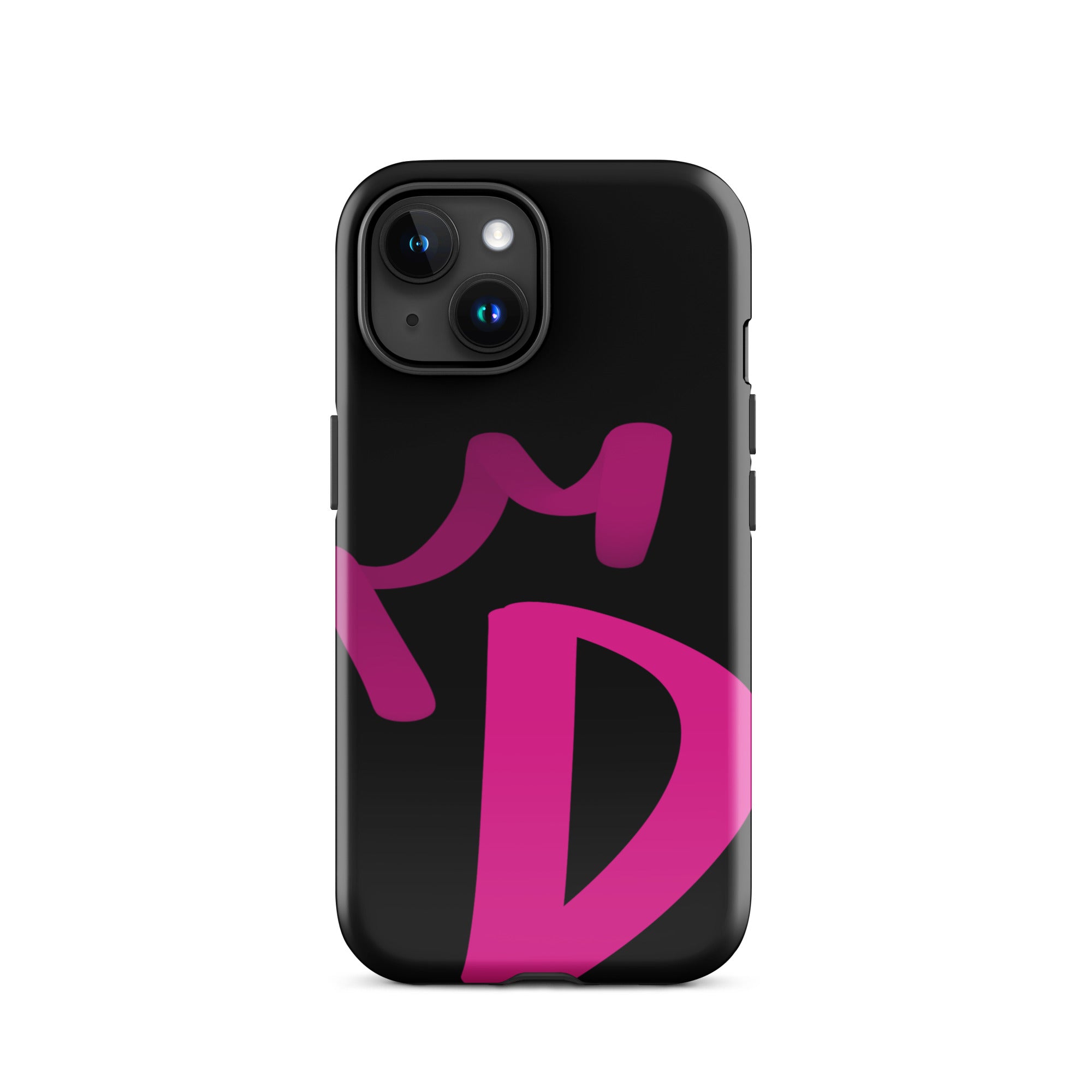 iPhone Case Black - Letter D