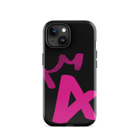 iPhone Case Black - Letter A