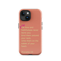 iPhone Case - Proverbs 3:3