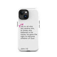 iPhone Case - John 1:12