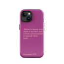 iPhone Case - Proverbs 27:3