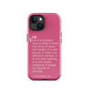 iPhone Case - 1 Corinthians 13:4