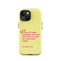 iPhone Case - Proverbs 31:10