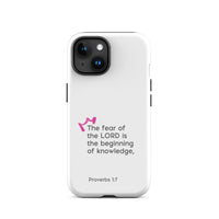 iPhone Case - Proverbs 1:7