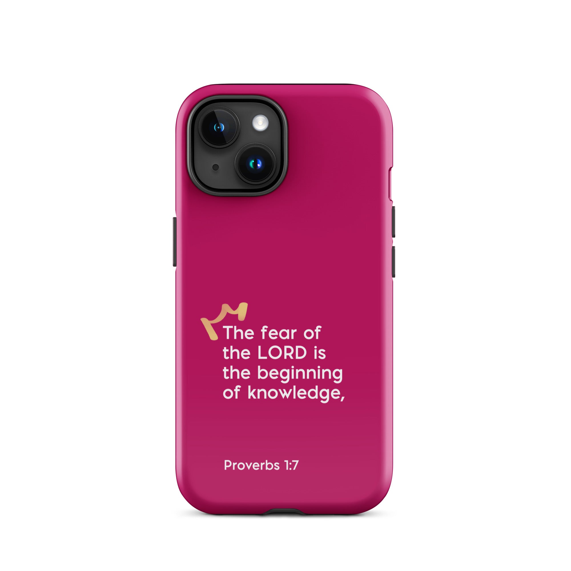 iPhone Case - Proverbs 1:7