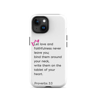 iPhone Case - Proverbs 3:3