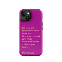 iPhone Case - Proverbs 3:3