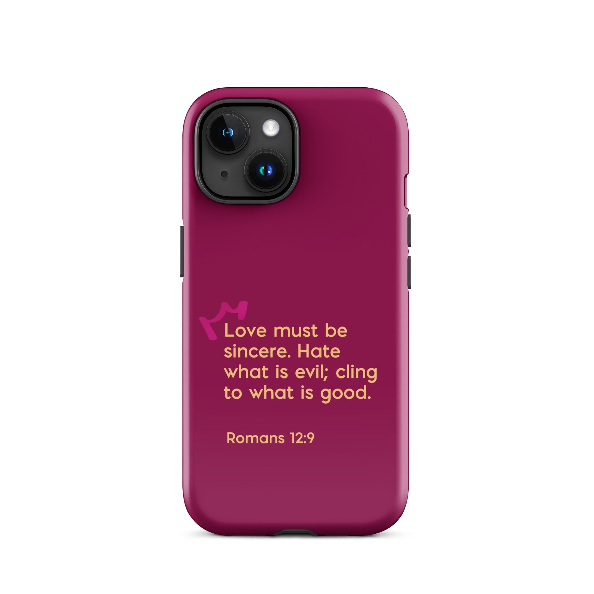 iPhone Case - Romans 12:9