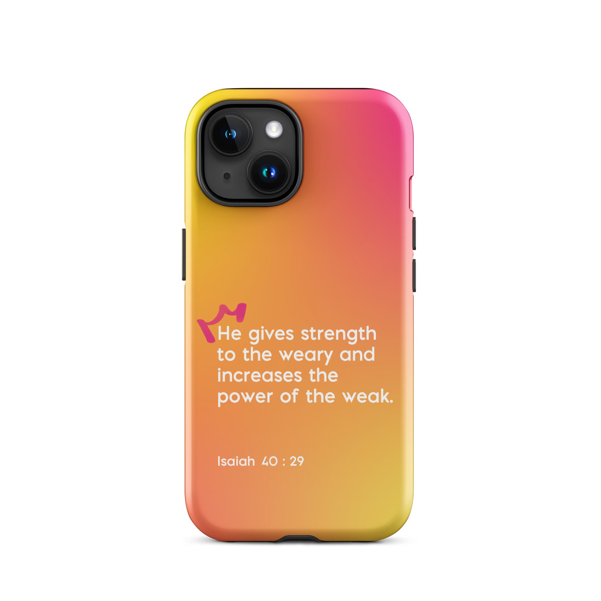 iPhone Case - Isaiah 40:29