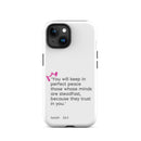 iPhone Case - Isaiah 26:3