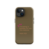 iPhone Case - Mark 9:23