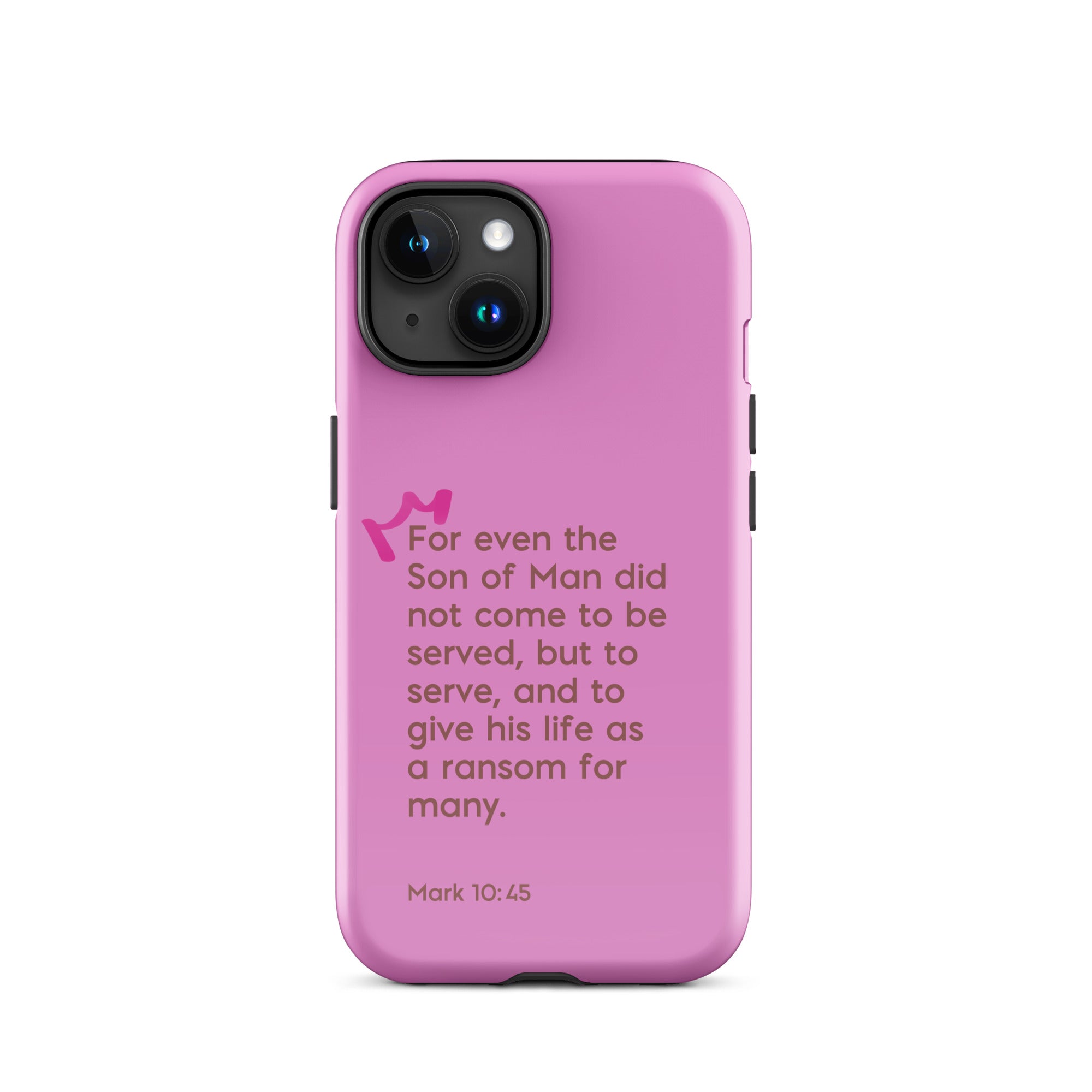 iPhone Case - Mark 18:45