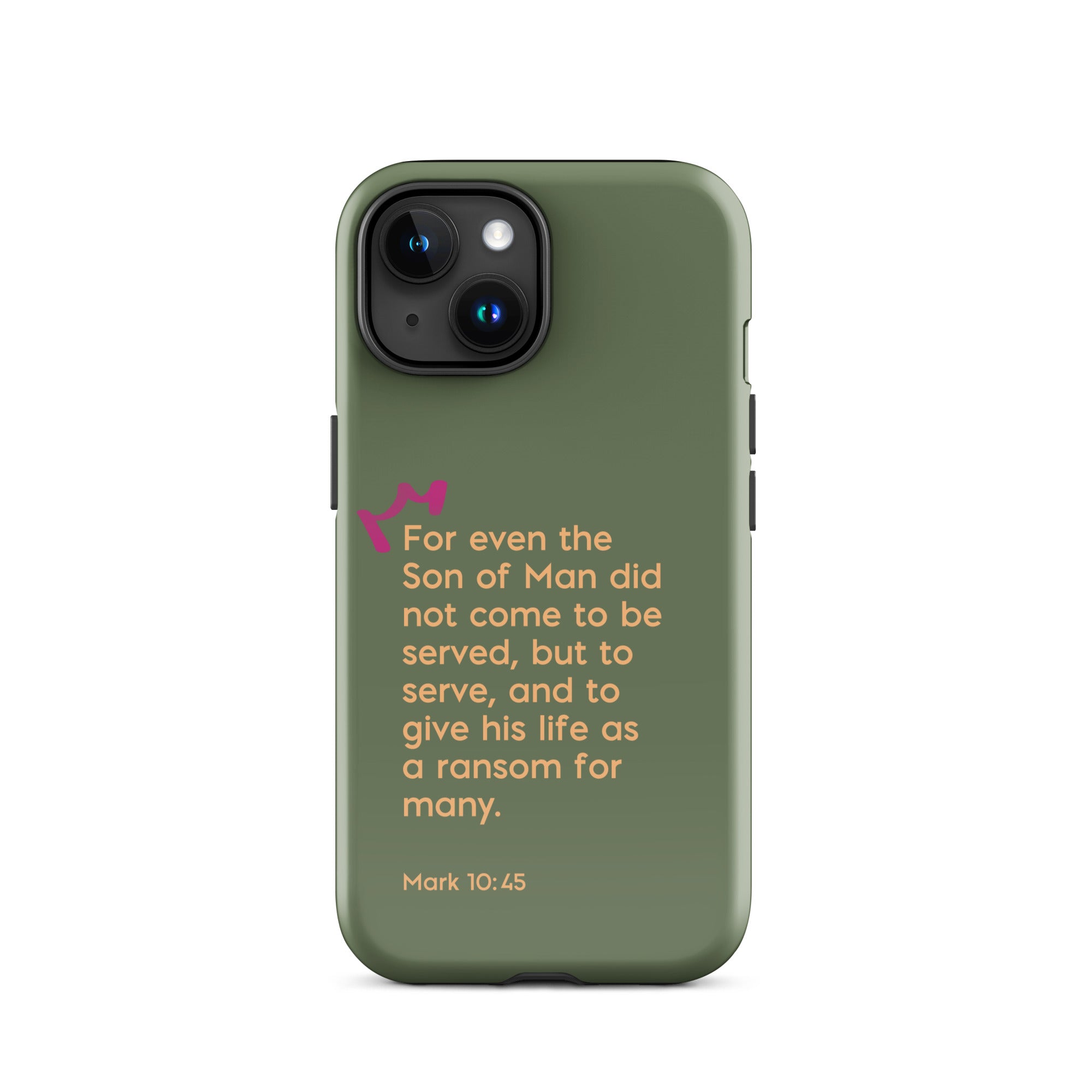 iPhone Case - Mark 18:45