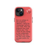 iPhone Case - Mark 1:2-3