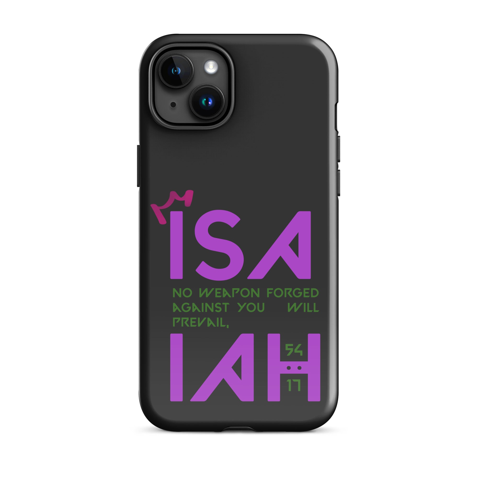 iPhone Case - Isaiah 54:17