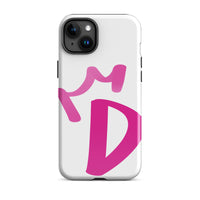 iPhone Case White - Letter D