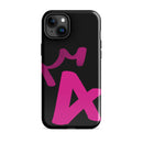 iPhone Case Black - Letter A