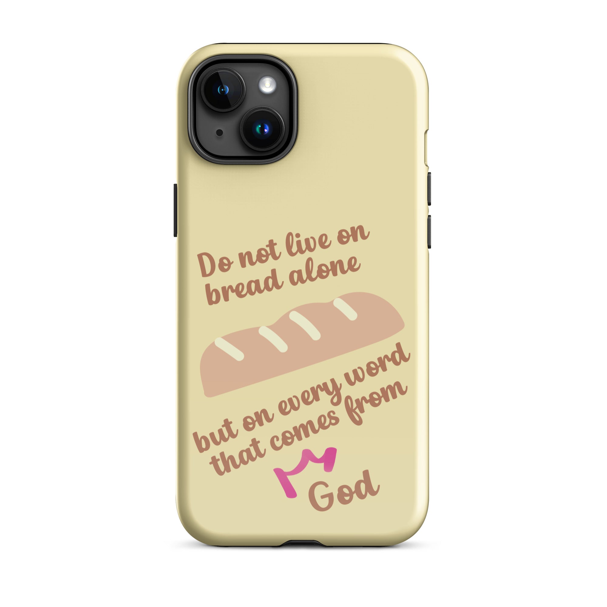 iPhone Case - Deuteronomy 8:3