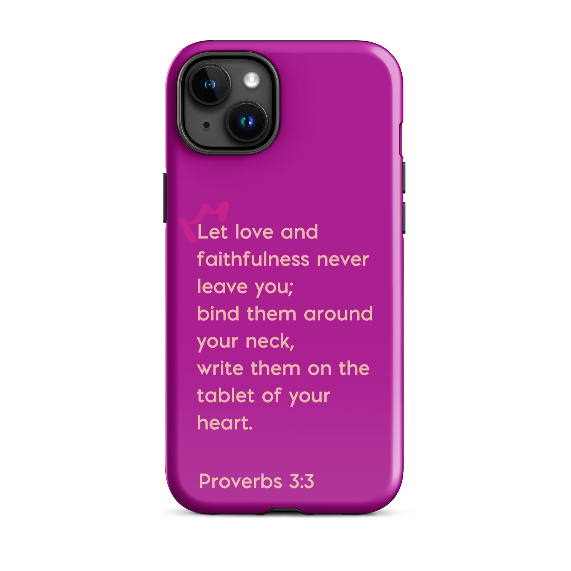 iPhone Case - Proverbs 3:3