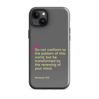 iPhone Case - Romans 12:2